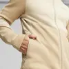 Puma EVOSTRIPE Full-Zip Hoodie Bej Erkek Sweatshirt