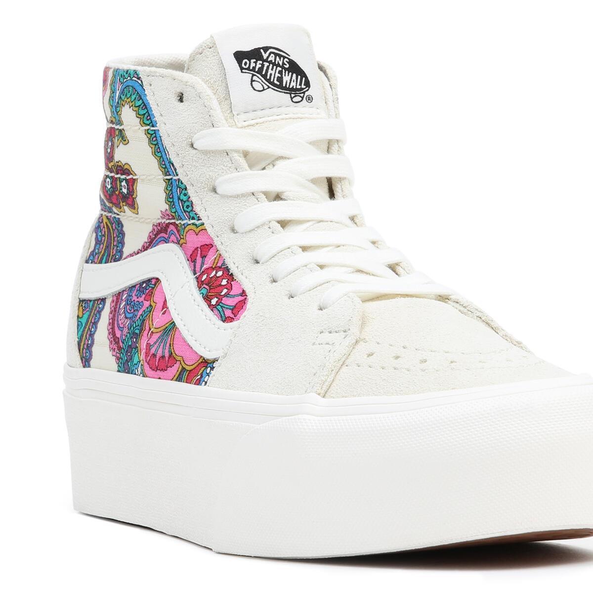 Vans UA SK8-Hi Tapered Stackform Beyaz Unisex Bilekli Günlük Spor Ayakkabı