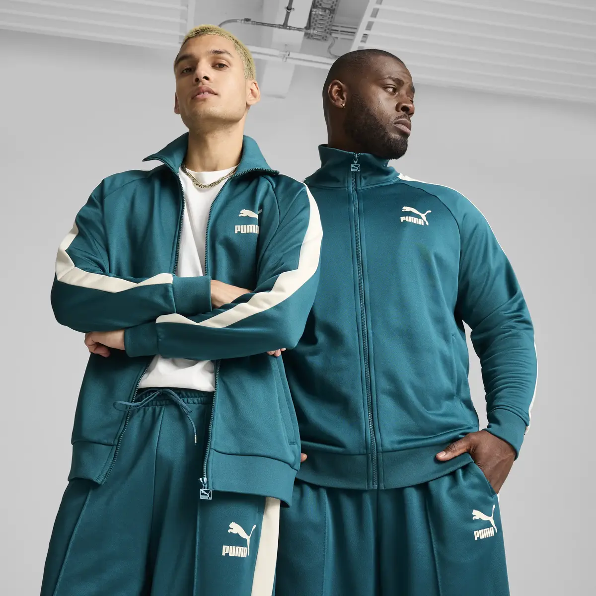 Puma T7 ICONIC Track Jacket Yeşil Erkek Fermuarlı Ceket