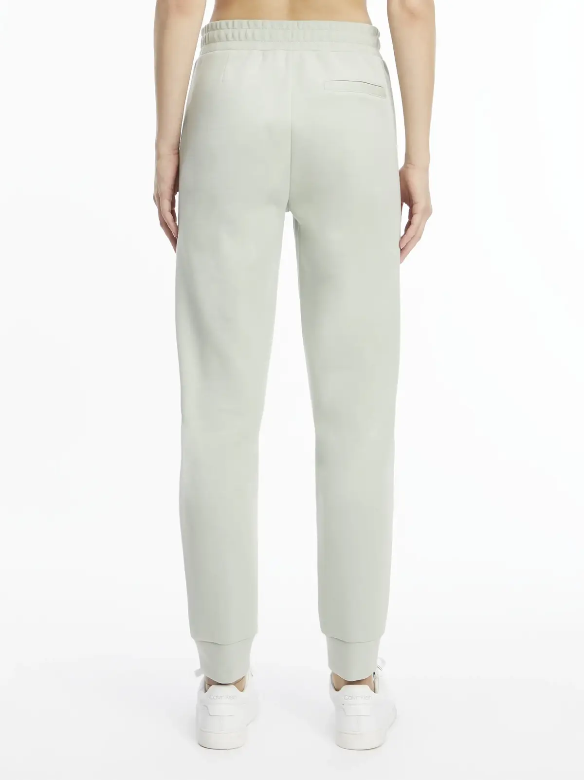 Calvin Klein MICRO LOGO ESS SLIM Kadın Krem Eşofman Altı