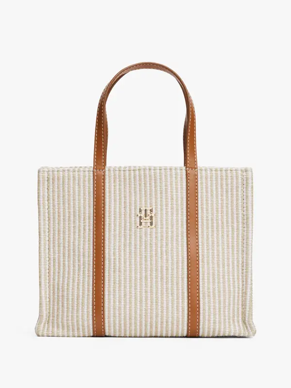 Tommy Hilfiger TH PREMIUM BEACH LE, 0F4 Bej Kadın Çanta & Cüzdan