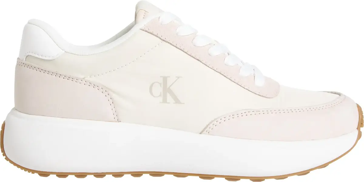 Calvin Klein ATHLEISURE RUNNER LA, 01T Gri Kadın Spor Ayakkabı & Sneaker