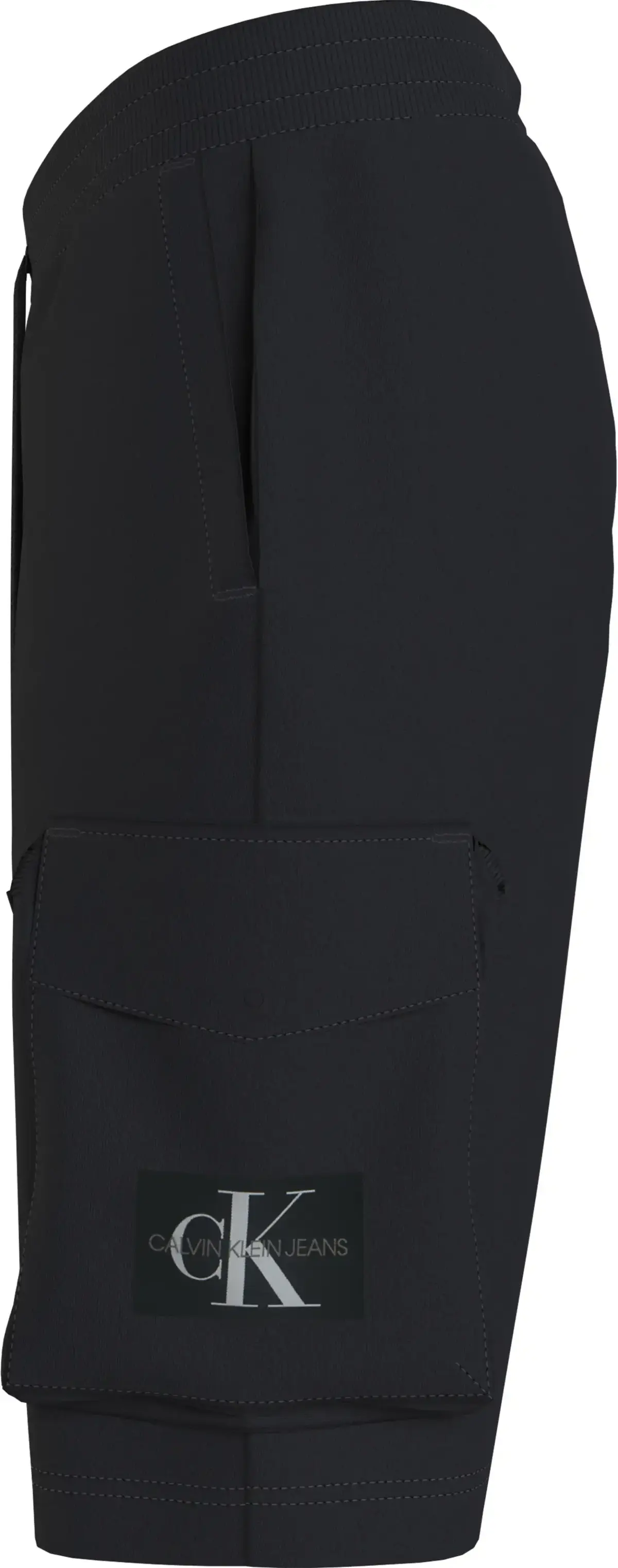 Calvin Klein MONOGRAM BADGE HWK S Erkek Siyah Şort