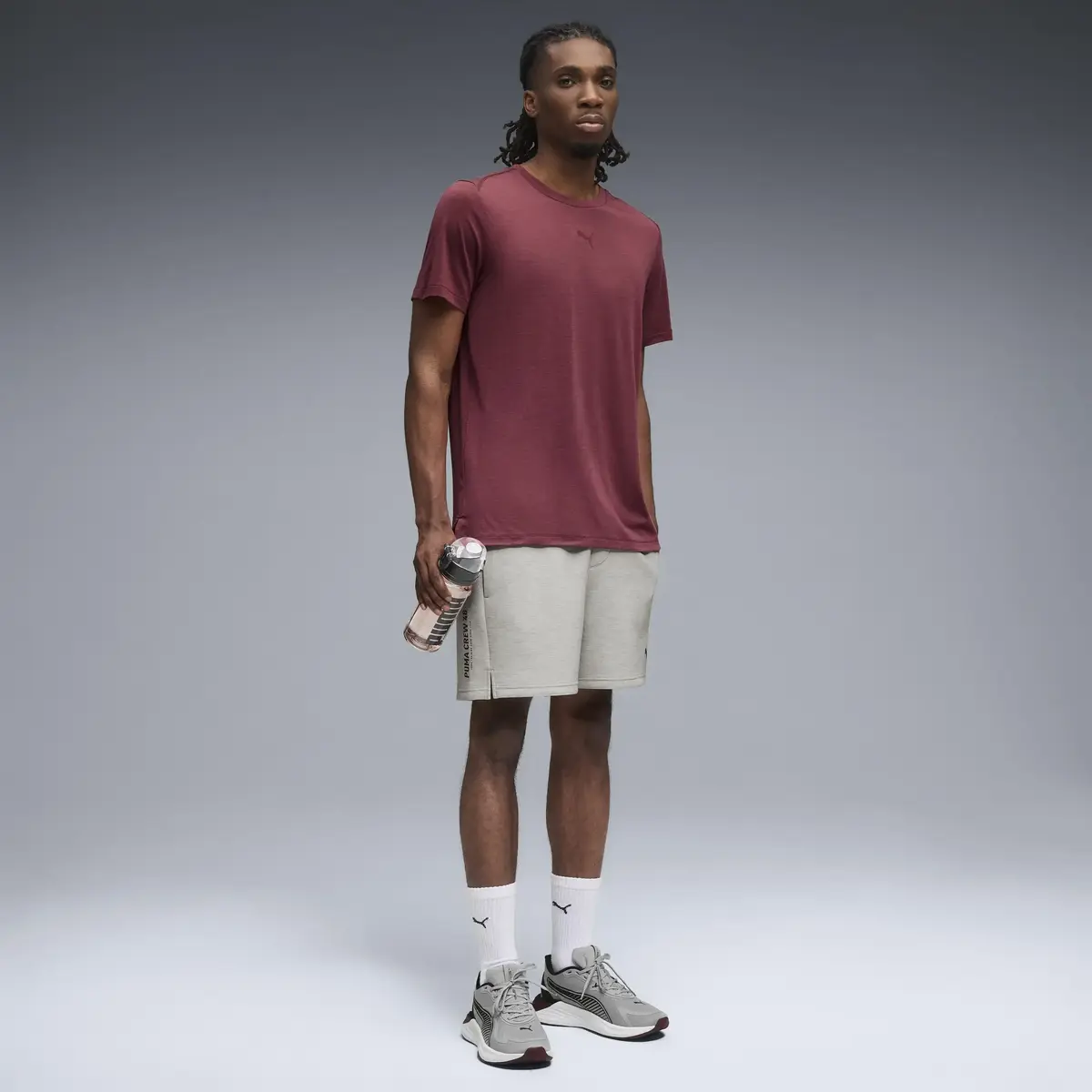 Puma M CLOUDSPUN TEE Kırmızı Erkek T-Shirt