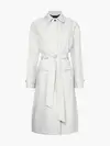 Calvin Klein TECHNICAL TRENCH COA Kadın Krem Trençkot