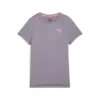 Puma RUN FAVORITE HEATHER TEE W Mor Kadın T-Shirt
