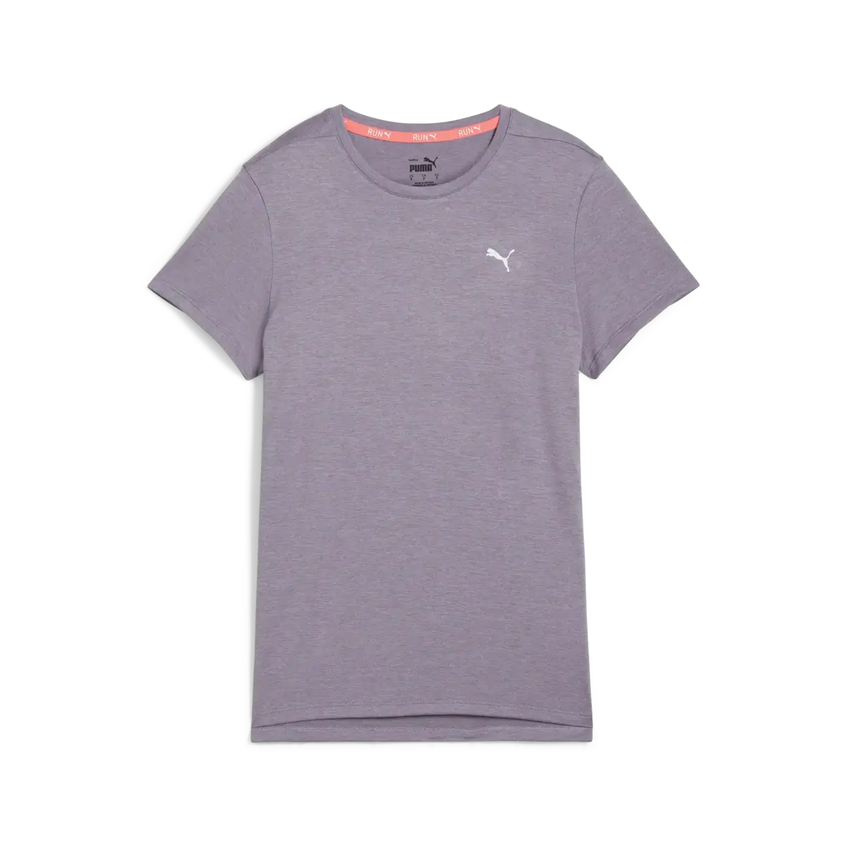 Puma RUN FAVORITE HEATHER TEE W Mor Kadın T-Shirt