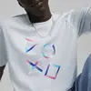 Puma X PLAYSTATION Graphic Tee Açık Gri Erkek T-Shirt