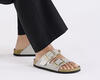Birkenstock ARIZONA BIG BUCKLE NL HIGH SHINE Gri Kadın Terlik Birkenstock ARIZONA BIG BUCKLE NL HIGH SHINE Gri Kadın Terlik