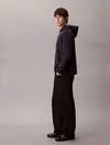 Calvin Klein LS STRETCH WOOL BLEN Siyah Erkek Sweatshirt