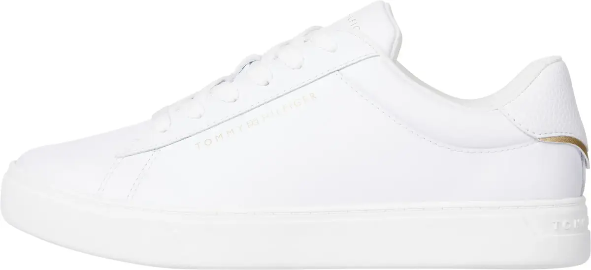 Tommy Hilfiger ESSENTIAL COURT SNEA, YBS Beyaz Kadın Spor Ayakkabı & Sneaker