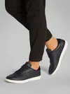 Calvin Klein LOW TOP LACE UP TMBL Siyah Erkek Günlük Spor Ayakkabı