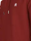 Tommy Hilfiger MONOGRAM IMD HOODIE Erkek Kırmızı Sweatshirt