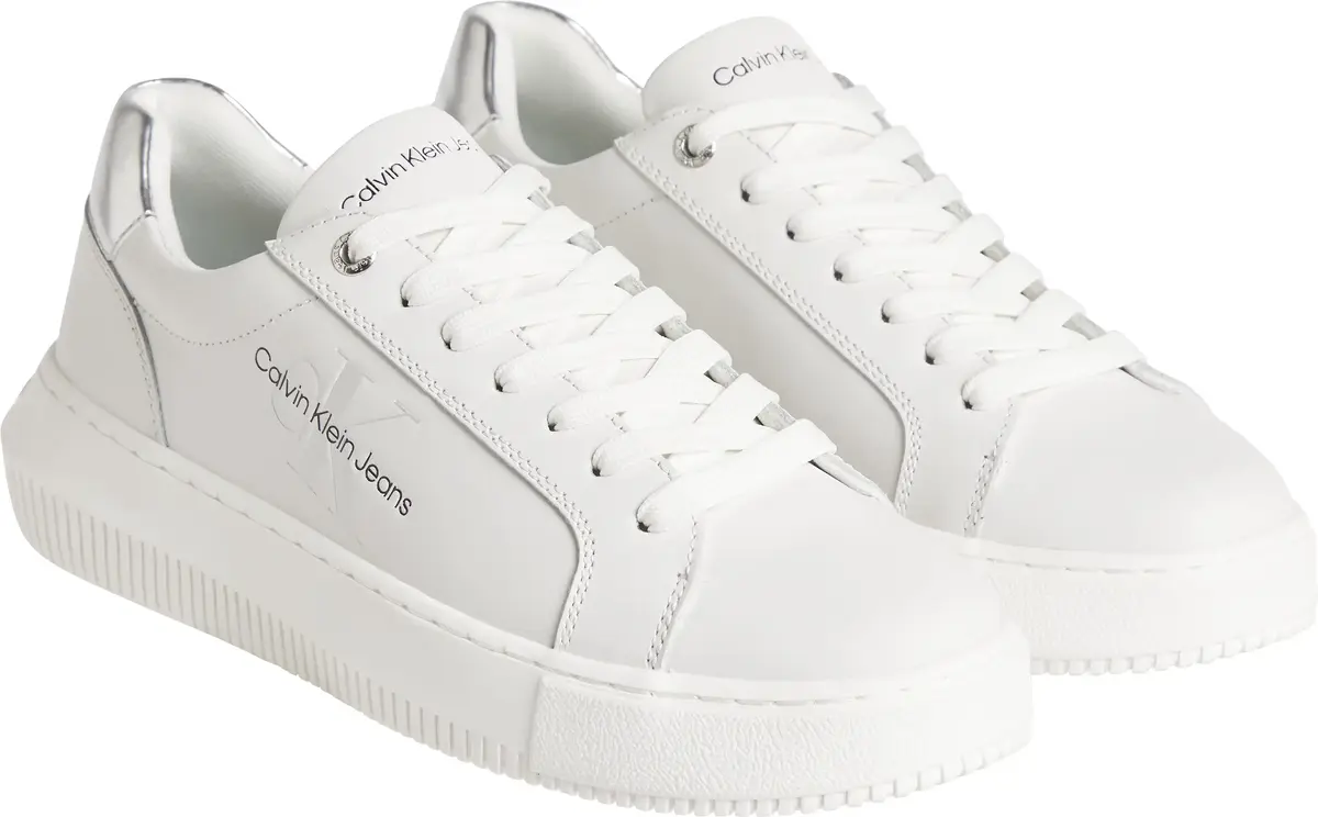 Calvin Klein CHUNKY CUPSOLE LACEU Kadın Beyaz Günlük Spor Ayakkabı