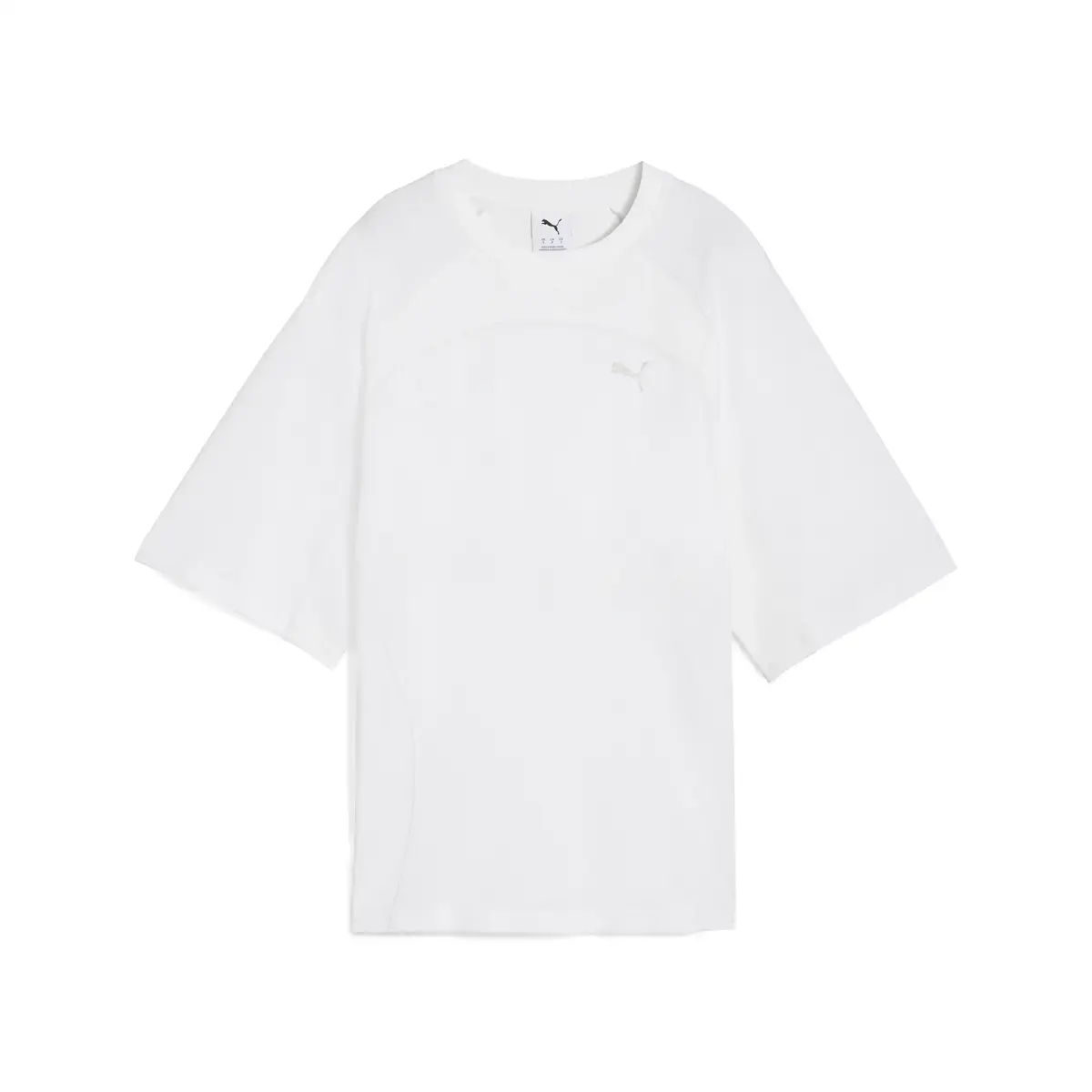 PUMA DARE TO Oversized Tee Beyaz Kadın T-Shirt