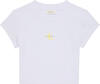 Calvin Klein A- MONOGRAM BABY TEE Mor Kadın T-Shirt