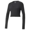 Puma EVOKNIT Longsleeve Tee Siyah Kadın Crop T-shirt