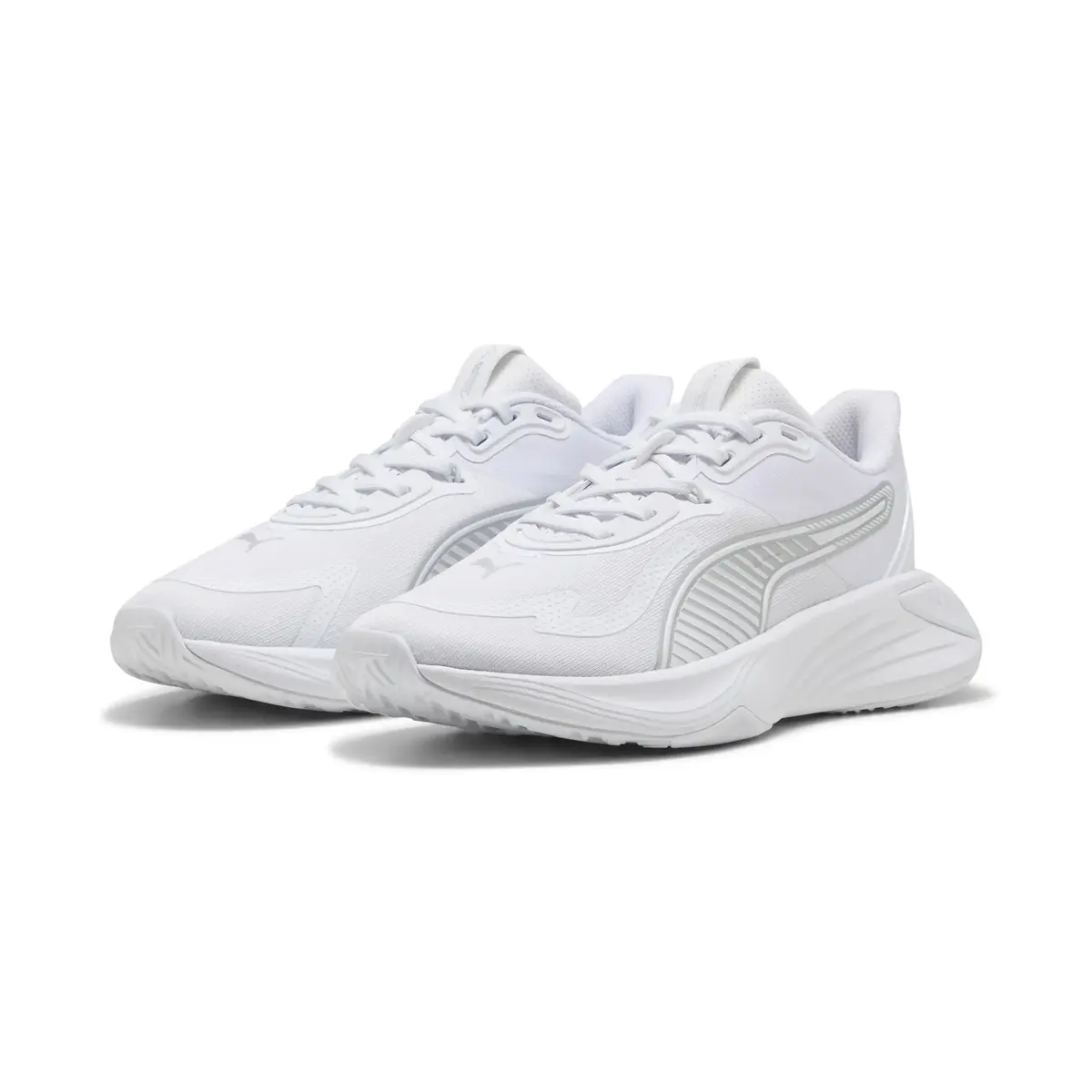 Puma PWR Hybrid TR Wns Beyaz Kadın Yürüyüş ve Koşu Ayakkabısı