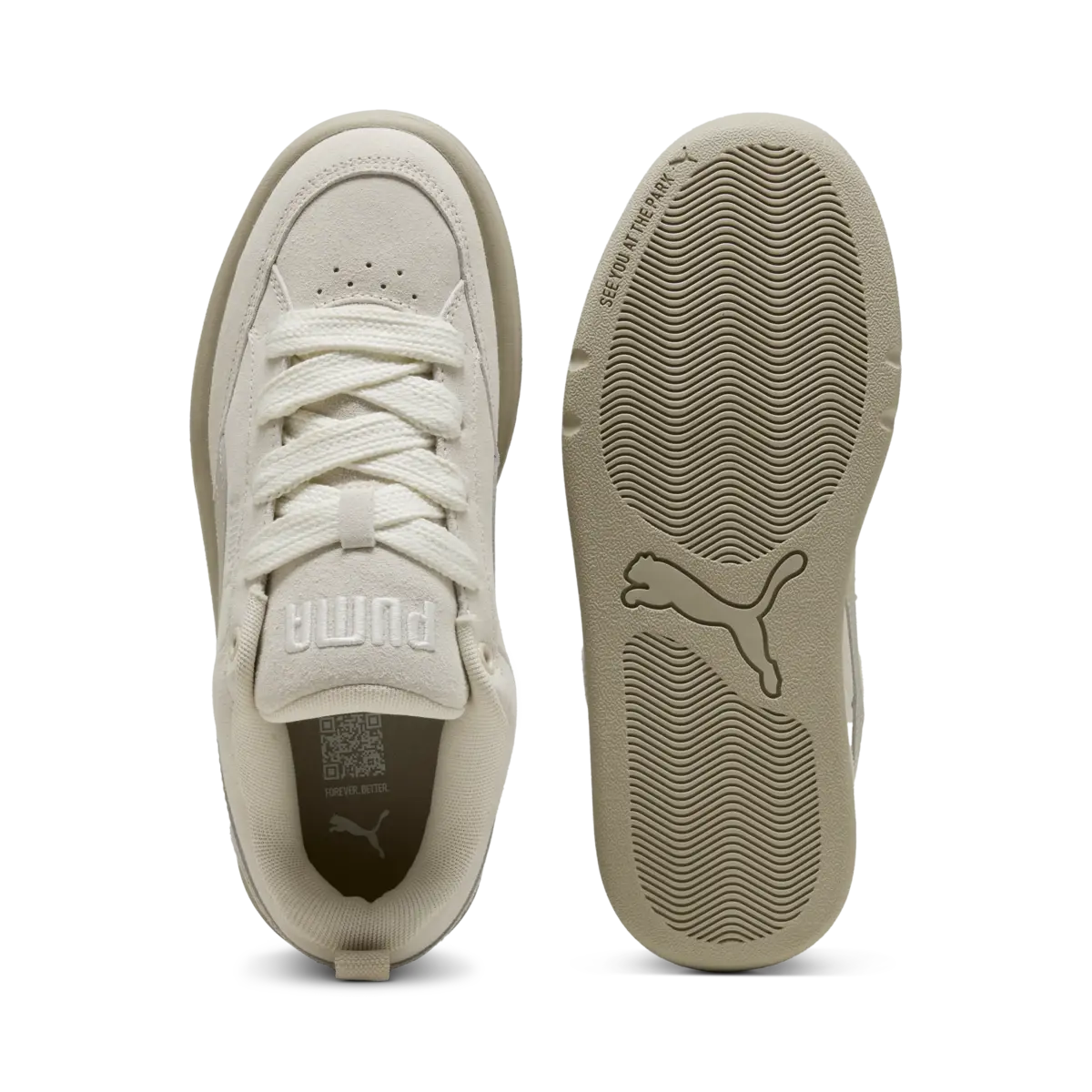 PUMA Park Lifestyle Raw Bej Kadın Günlük Spor Ayakkabı