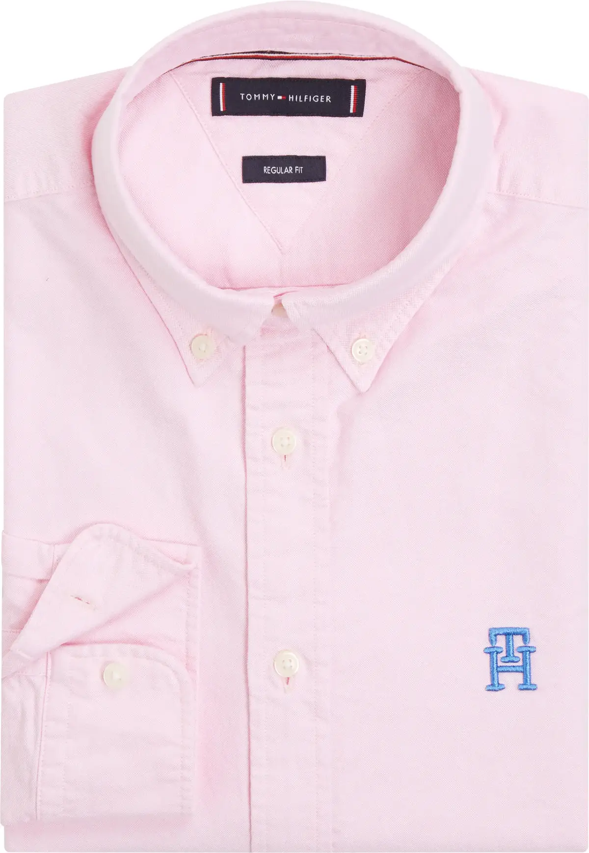 Tommy Hilfiger HERITAGE OXFORD IMD, TOR Pembe Erkek Gömlek