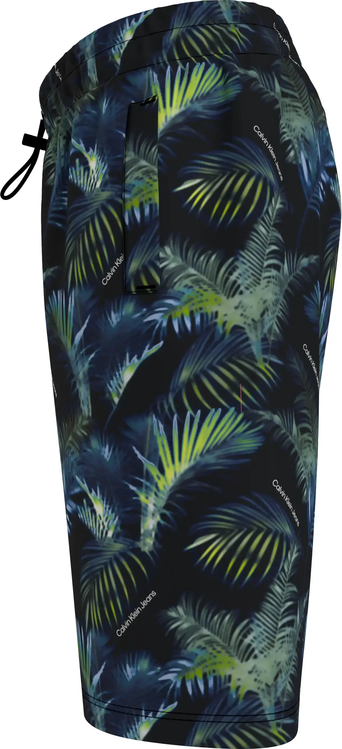 Calvin Klein AOP PALM SHORTS Erkek Yeşil Şort