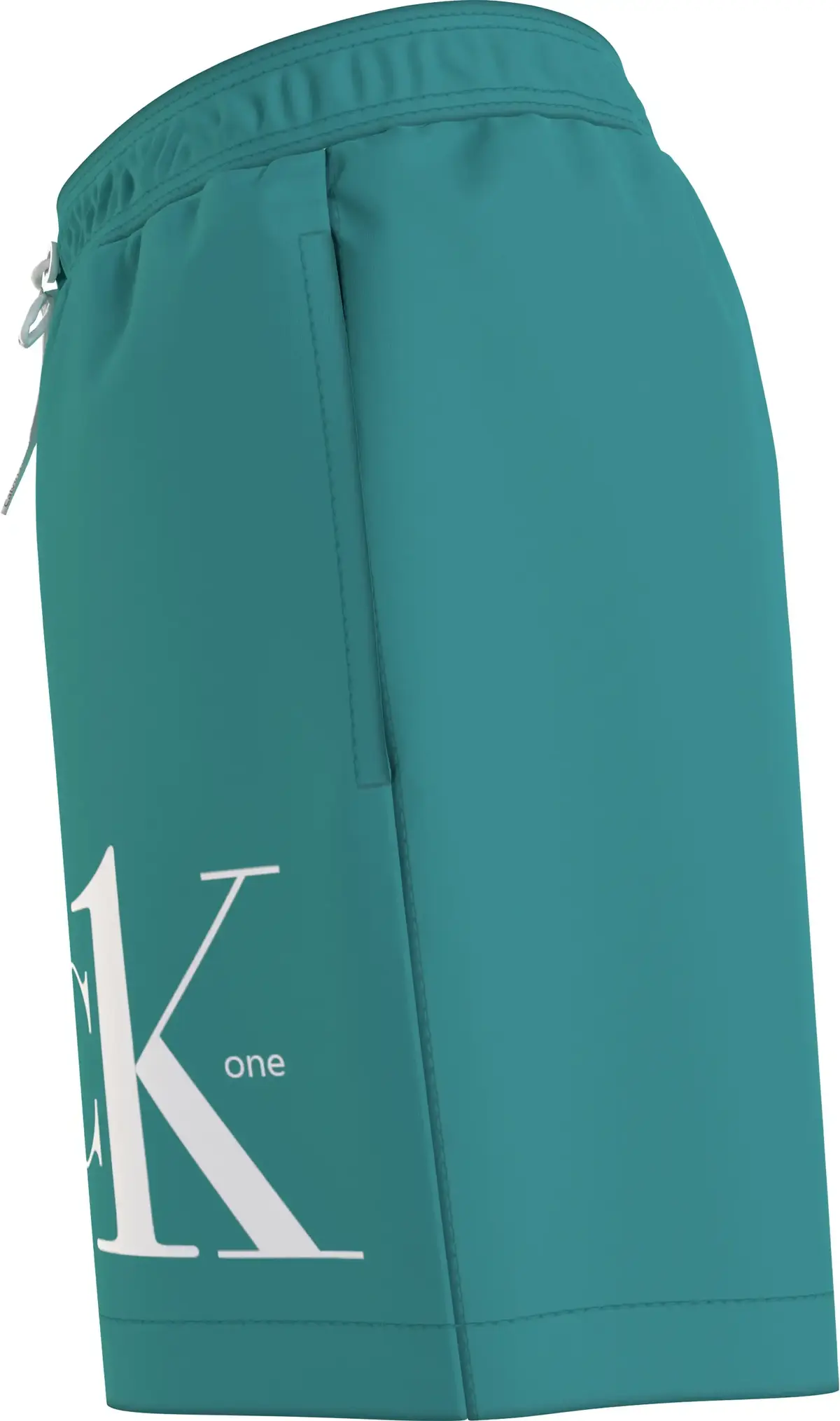 Calvin Klein MEDIUM DRAWSTRING Erkek Yeşil Deniz Şortu