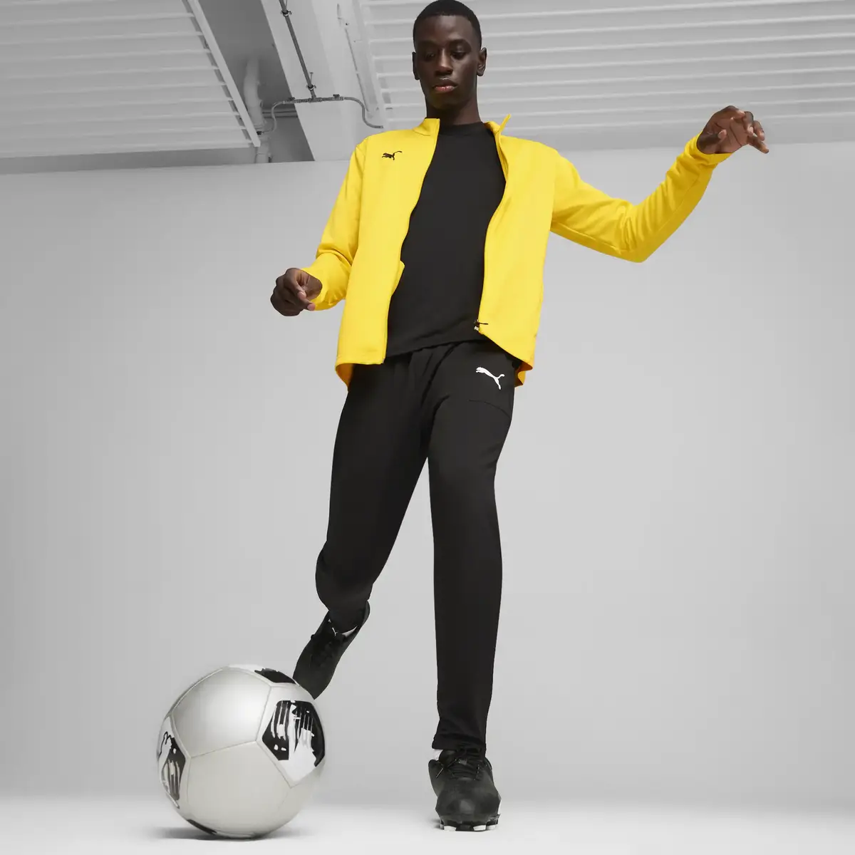 Puma teamGOAL Training Jacket Sarı Erkek Antrenman Ceketi