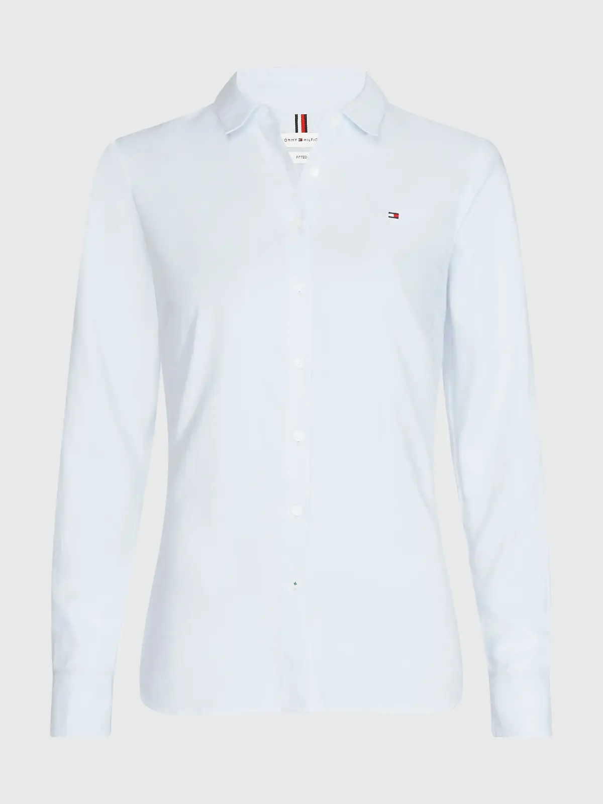 Tommy Hilfiger HERITAGE REGULAR FIT Kadın Mavi Gömlek