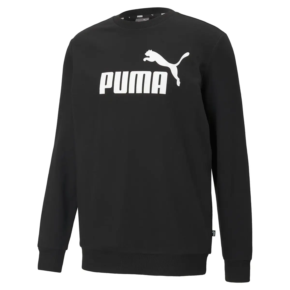 Puma ESS Big Logo Crew TR Siyah Erkek Sweatshirt