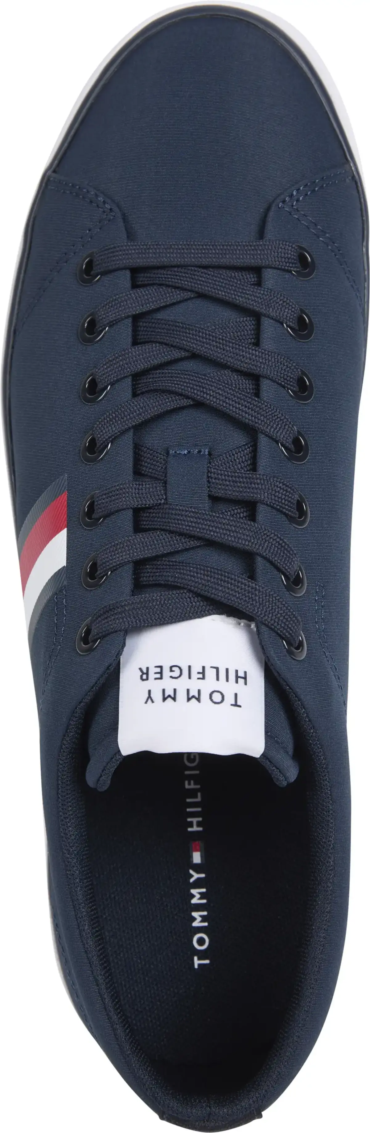 Tommy Hilfiger TH HI VULC LOW CORE, DW5 Lacivert Erkek Spor Ayakkabı & Sneaker