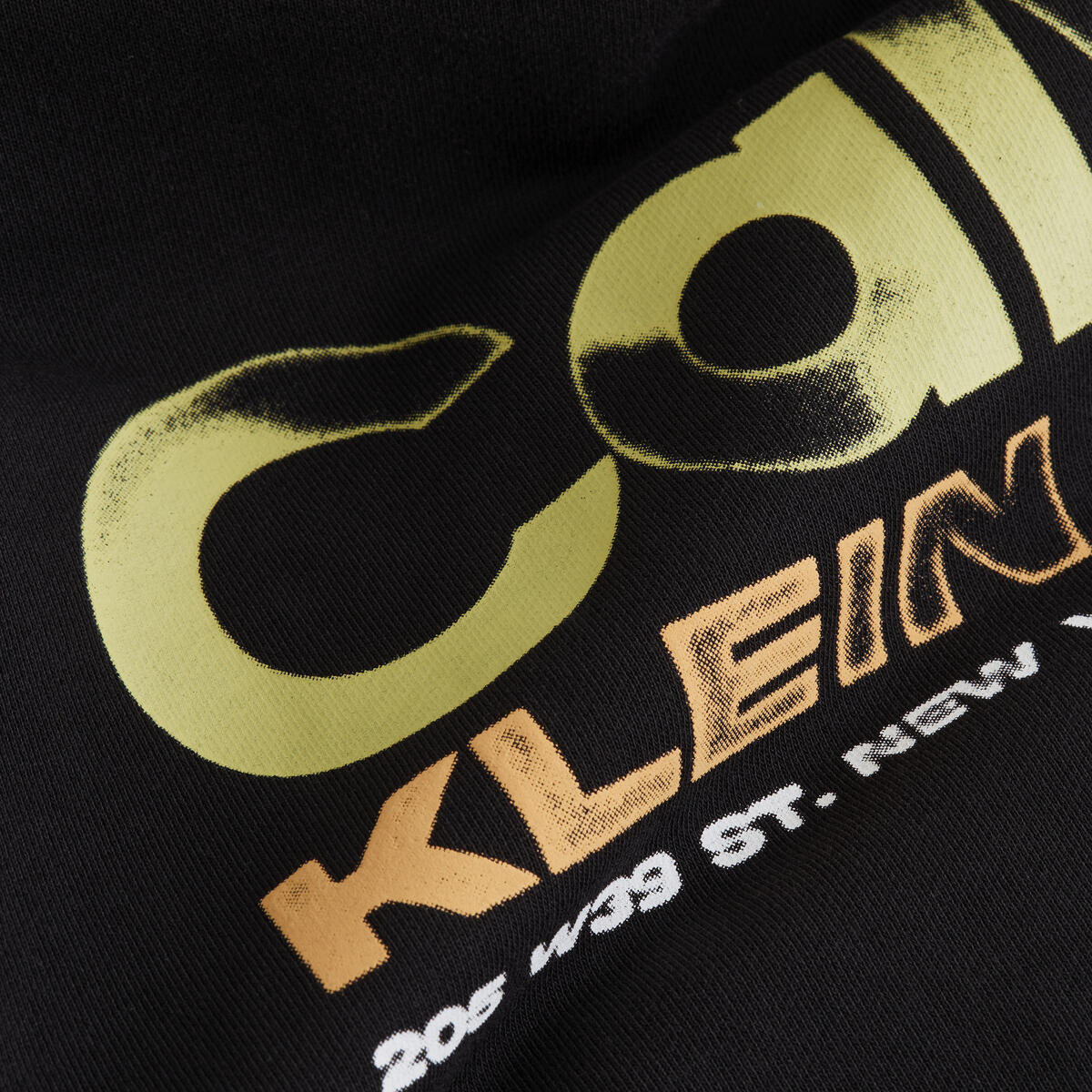 Calvin Klein COLORFUL ARTWORK CRO Kadın Siyah Hoodie
