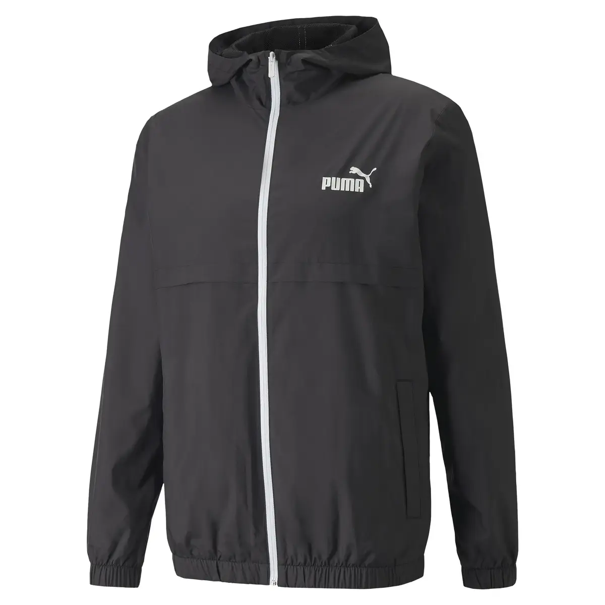 Puma ESS Solid Windbreaker Siyah Erkek/Unisex Rüzgarlık Ceket