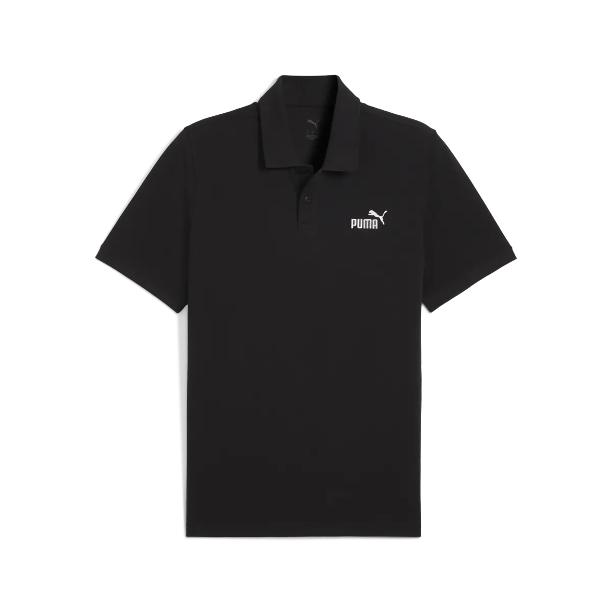 Puma ESS No. 1 Logo Pique Polo Siyah Erkek T-Shirt
