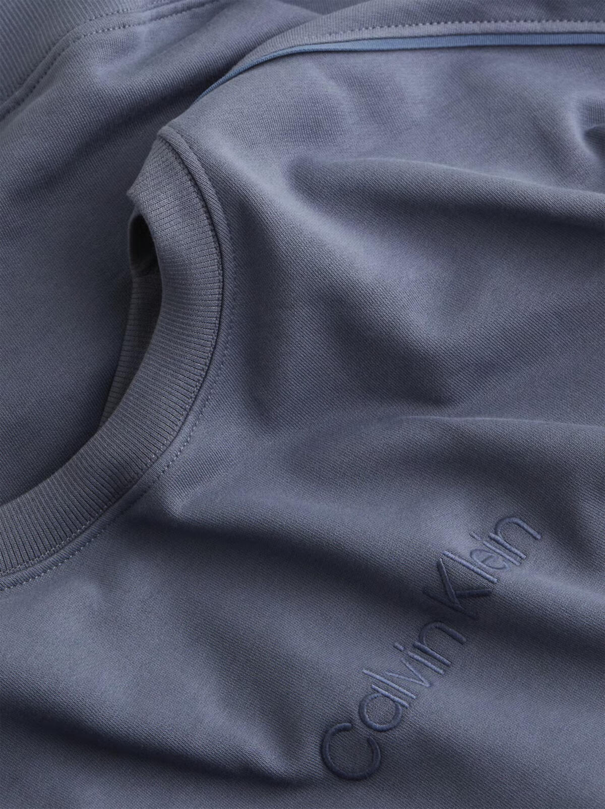 Calvin Klein L/S SWEATSHIRT, CKP Mavi Erkek Sweatshirt