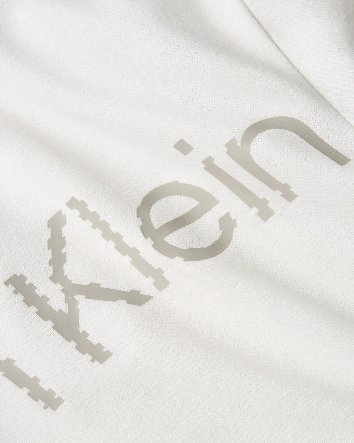 Calvin Klein PW - S/S - GRAPHIC T Erkek Beyaz T-Shirt