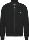 Tommy Hilfiger TJM SLIM XS BADGE ZI Erkek Siyah Fermuarlı Ceket