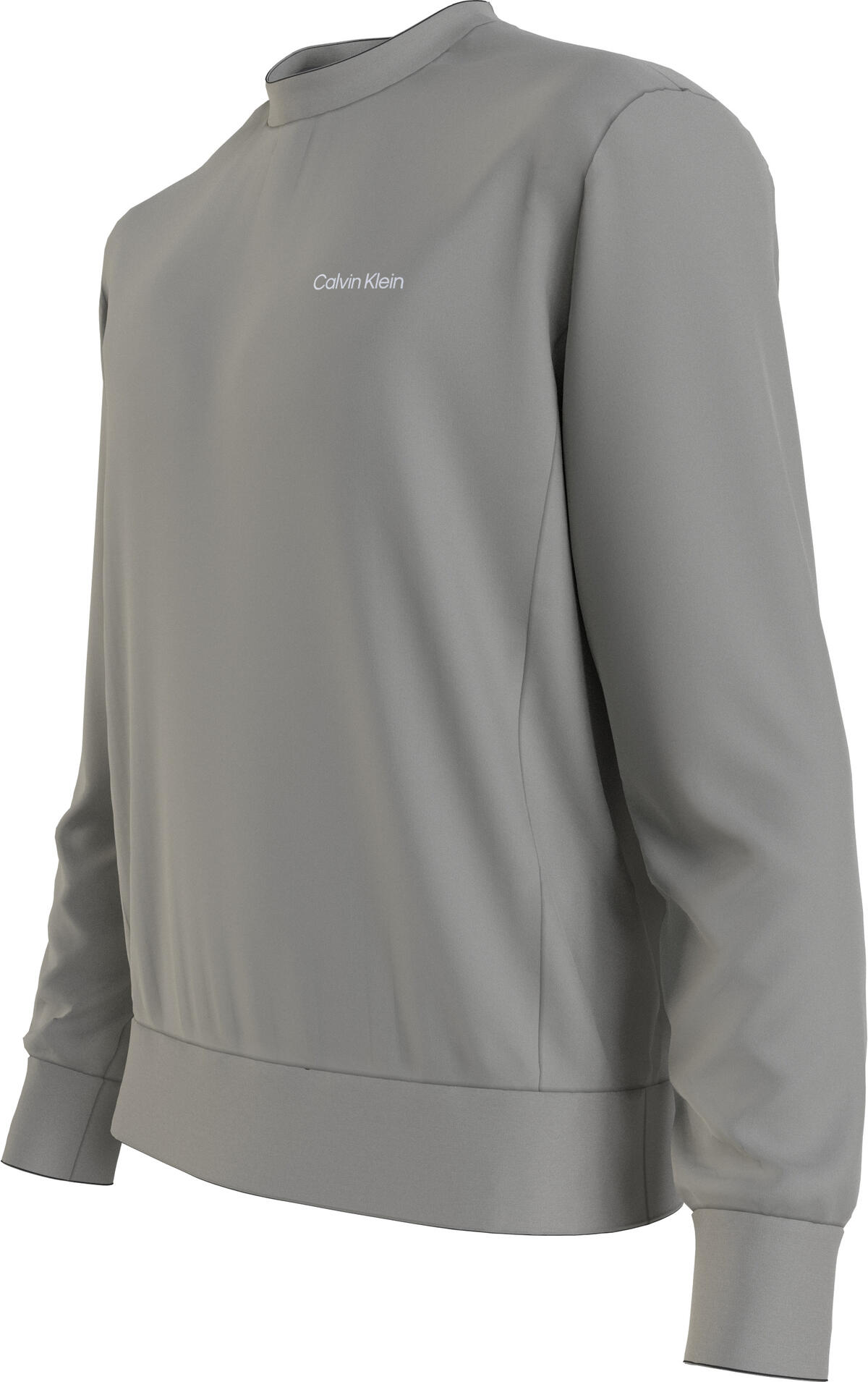 Calvin Klein MICRO LOGO REPREVE S Erkek Gri Sweatshirt