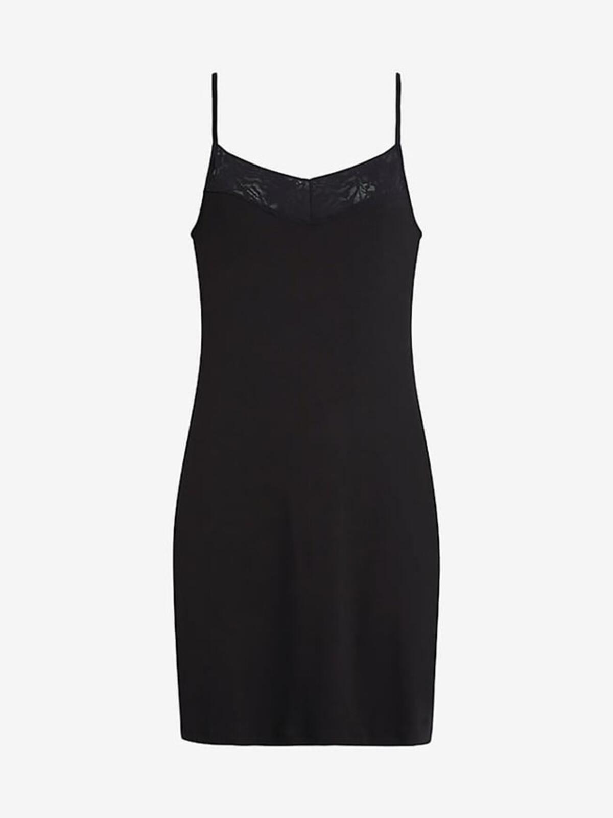 Calvin Klein CHEMISE Kadın Siyah Elbise