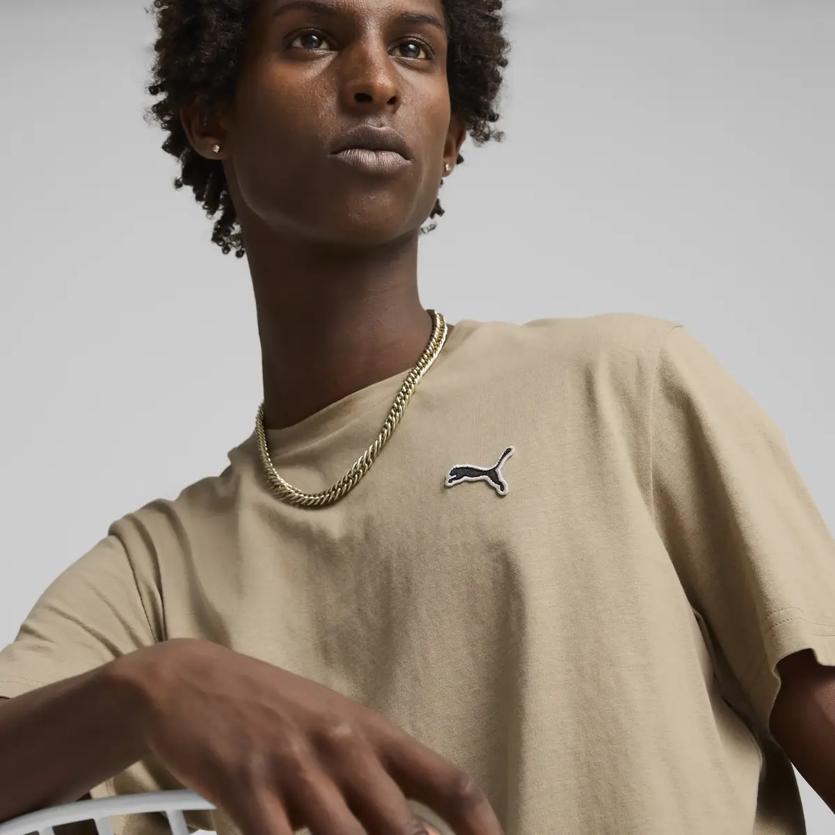 Puma BETTER ESSENTIALS Tee Bej Erkek T-Shirt & Polo