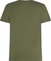 Tommy Hilfiger COTTON LINEN TEE, PLI Yeşil Erkek T-Shirt & Polo