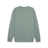 PUMA WARDROBE ESS Relaxed Crew Yeşil Erkek Sweatshirt