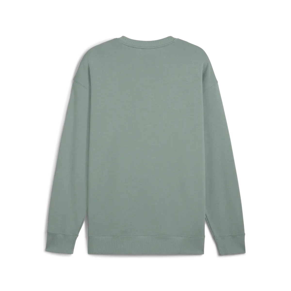 PUMA WARDROBE ESS Relaxed Crew Yeşil Erkek Sweatshirt