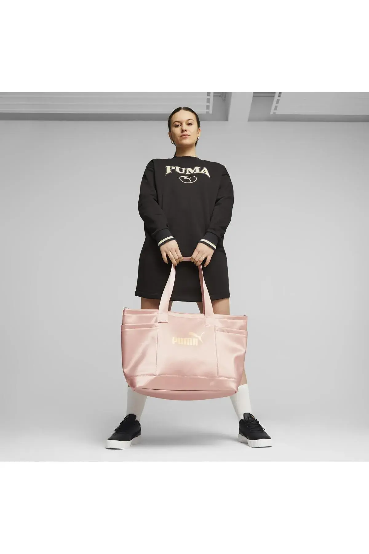 Puma Core Up Large Shopper Pembe Kadın El Çantası