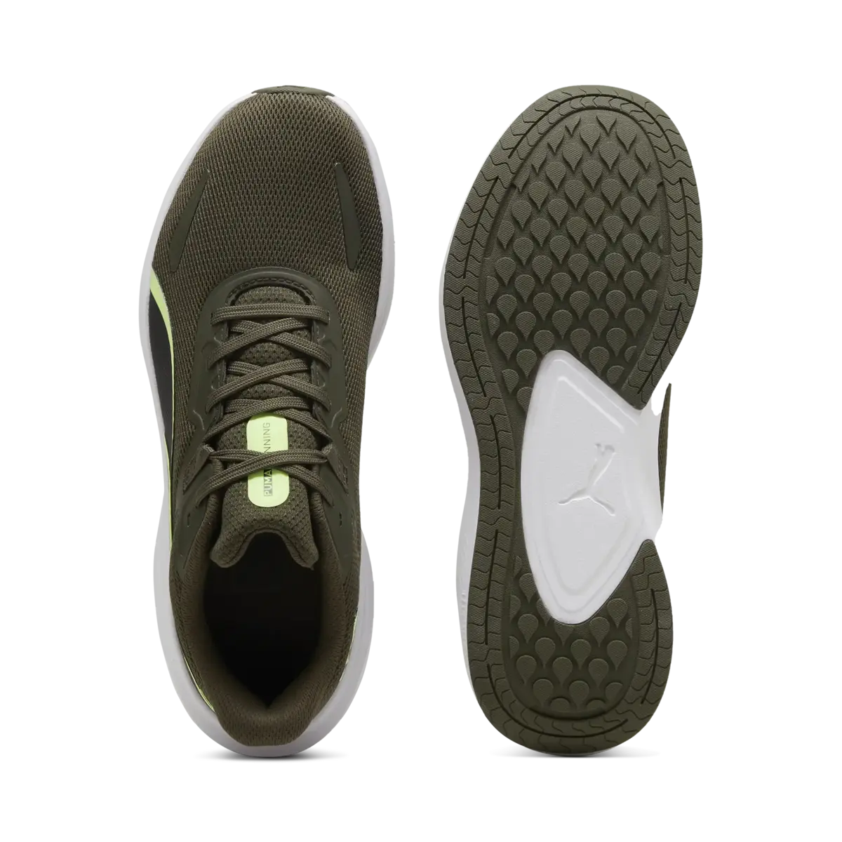 Puma Skyrocket Lite Yeşil Erkek Yürüyüş ve Koşu Ayakkabısı