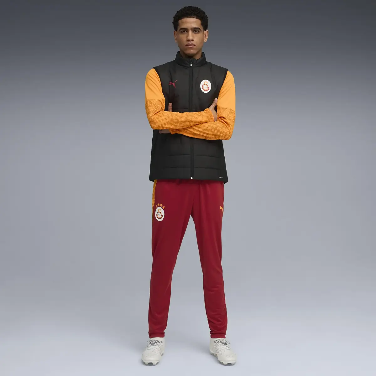 Puma GSK Gilet Siyah Erkek Mont