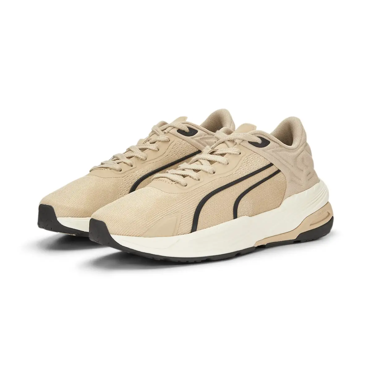 Puma Extent Nitro Eng. Mesh Bej Unisex Günlük Spor Ayakkabı