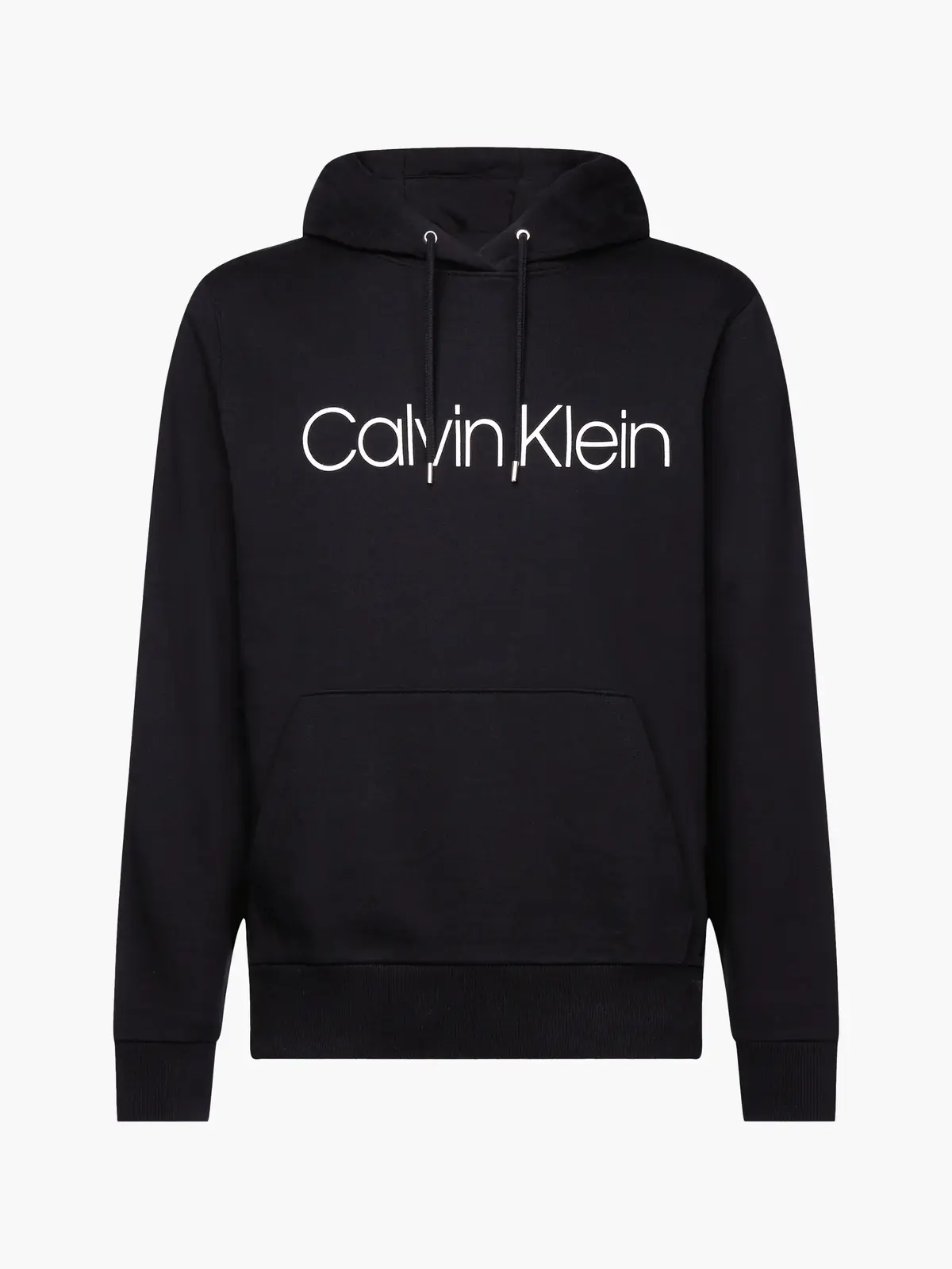 Calvin Klein COTTON LOGO HOODIE Erkek Siyah Hoodie