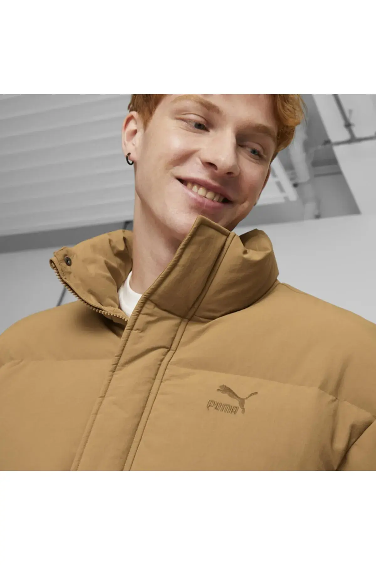 Puma Classics Oversized Polyball Puffer Camel Erkek Şişme Mont