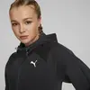 Puma EVOSTRIPE Full-Zip Hoodie Siyah Kadın Hoodie