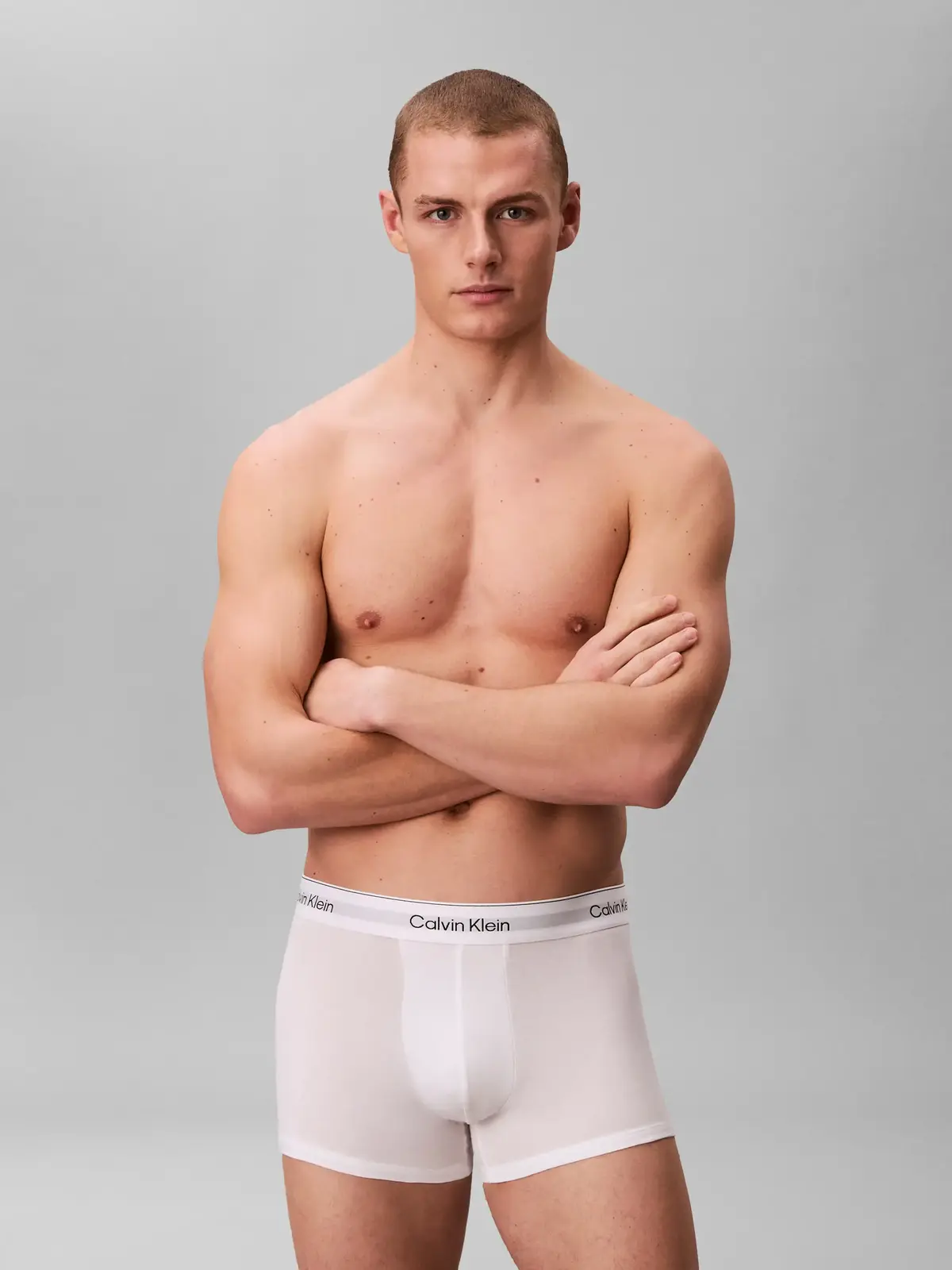 Calvin Klein TRUNK 3PK Beyaz 3lü Boxer Set